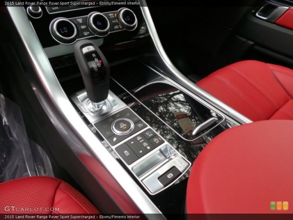 Ebony/Pimento Interior Transmission for the 2015 Land Rover Range Rover Sport Supercharged #102229819
