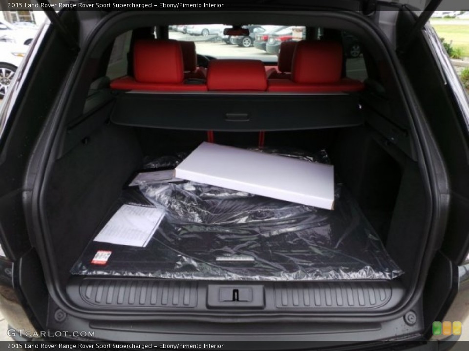 Ebony/Pimento Interior Trunk for the 2015 Land Rover Range Rover Sport Supercharged #102230107