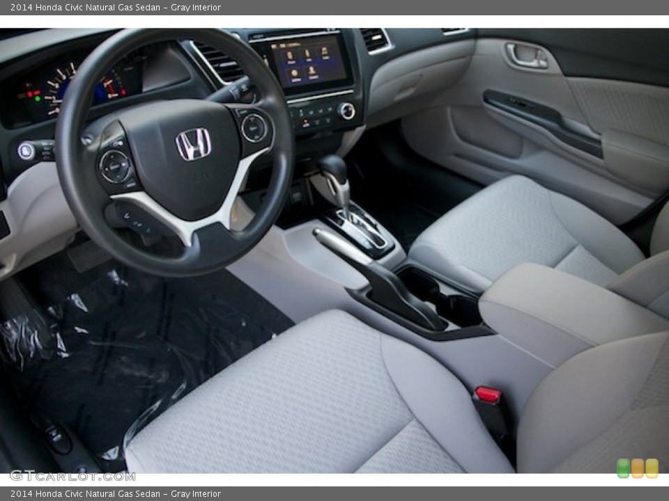 Gray 2014 Honda Civic Interiors