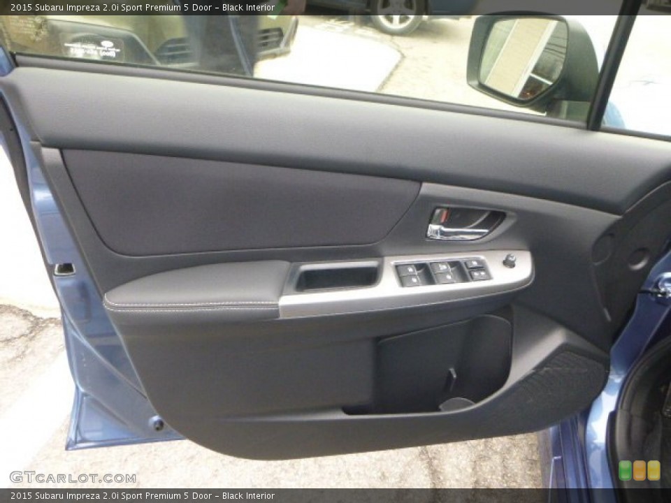 Black Interior Door Panel for the 2015 Subaru Impreza 2.0i Sport Premium 5 Door #102238054
