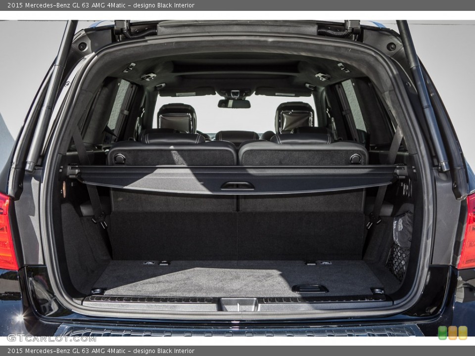 designo Black Interior Trunk for the 2015 Mercedes-Benz GL 63 AMG 4Matic #102240166