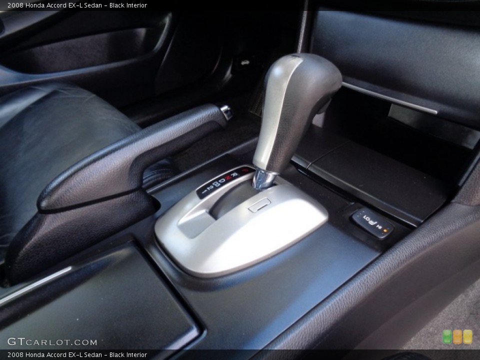 Black Interior Transmission for the 2008 Honda Accord EX-L Sedan #102240787