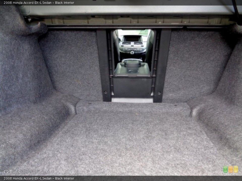 Black Interior Trunk for the 2008 Honda Accord EX-L Sedan #102240916