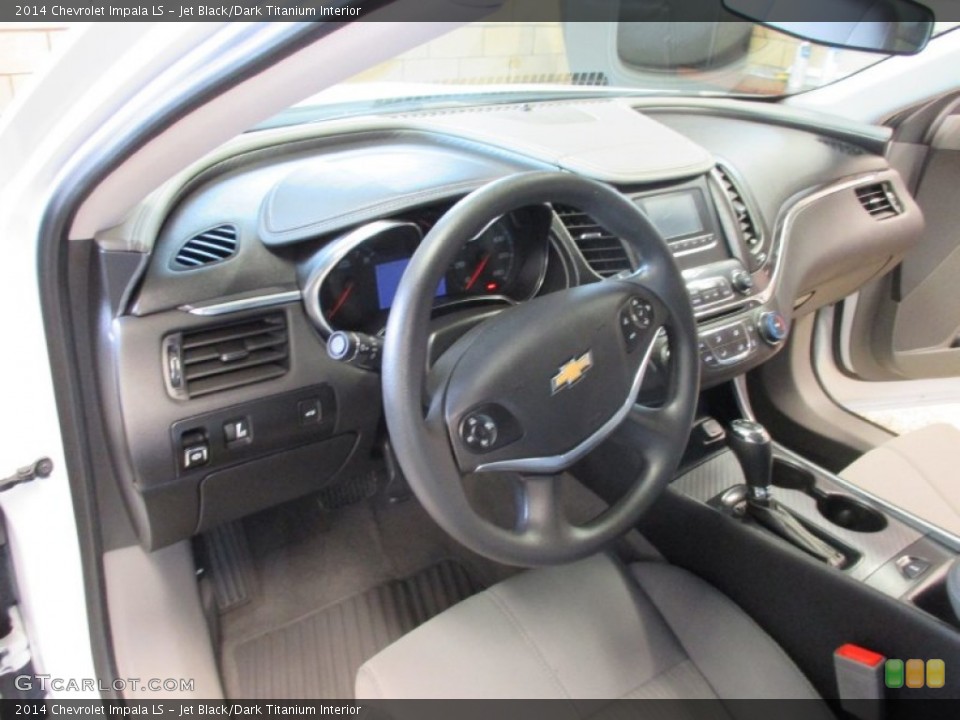 Jet Black/Dark Titanium Interior Prime Interior for the 2014 Chevrolet Impala LS #102241650