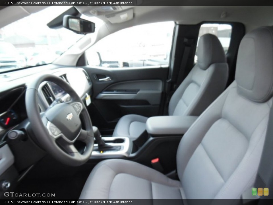 Jet Black/Dark Ash Interior Photo for the 2015 Chevrolet Colorado LT Extended Cab 4WD #102242907