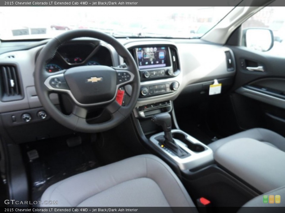 Jet Black/Dark Ash Interior Prime Interior for the 2015 Chevrolet Colorado LT Extended Cab 4WD #102242952