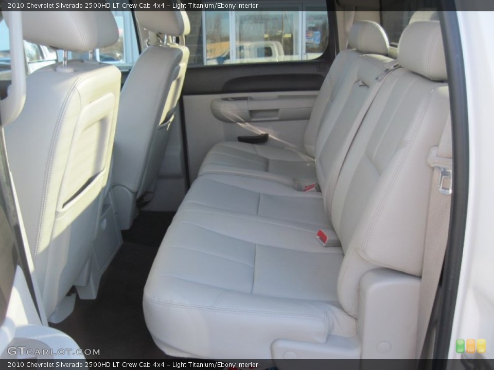 Light Titanium/Ebony Interior Rear Seat for the 2010 Chevrolet Silverado 2500HD LT Crew Cab 4x4 #102243540