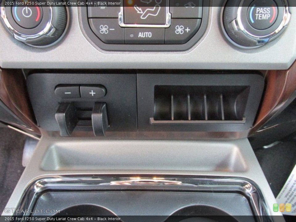 Black Interior Controls for the 2015 Ford F250 Super Duty Lariat Crew Cab 4x4 #102247467
