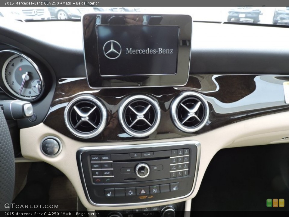 Beige Interior Controls for the 2015 Mercedes-Benz CLA 250 4Matic #102249141
