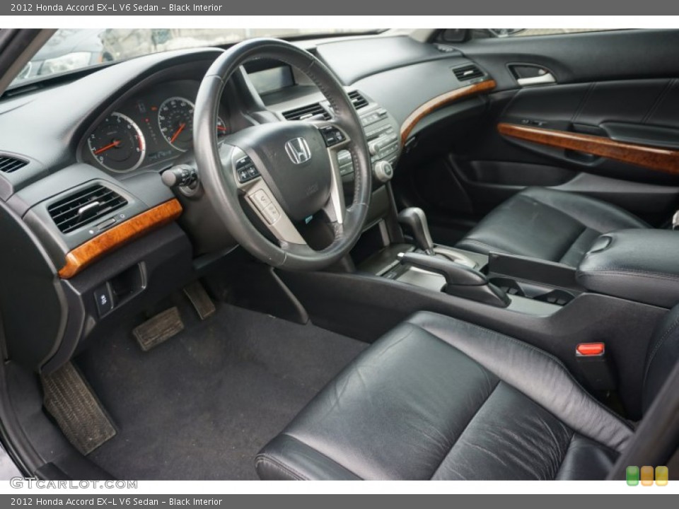Black Interior Photo for the 2012 Honda Accord EX-L V6 Sedan #102250080
