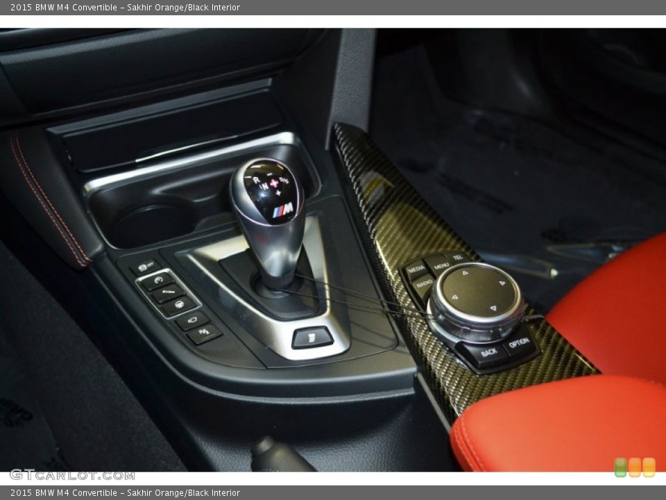 Sakhir Orange/Black Interior Transmission for the 2015 BMW M4 Convertible #102250191