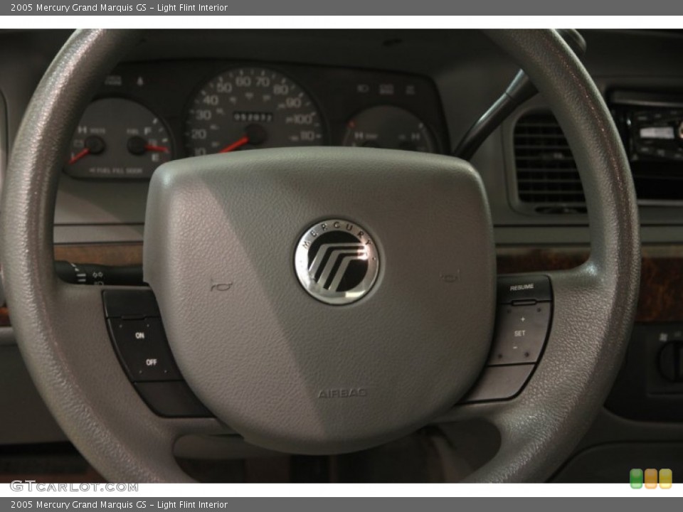 Light Flint Interior Steering Wheel for the 2005 Mercury Grand Marquis GS #102252210