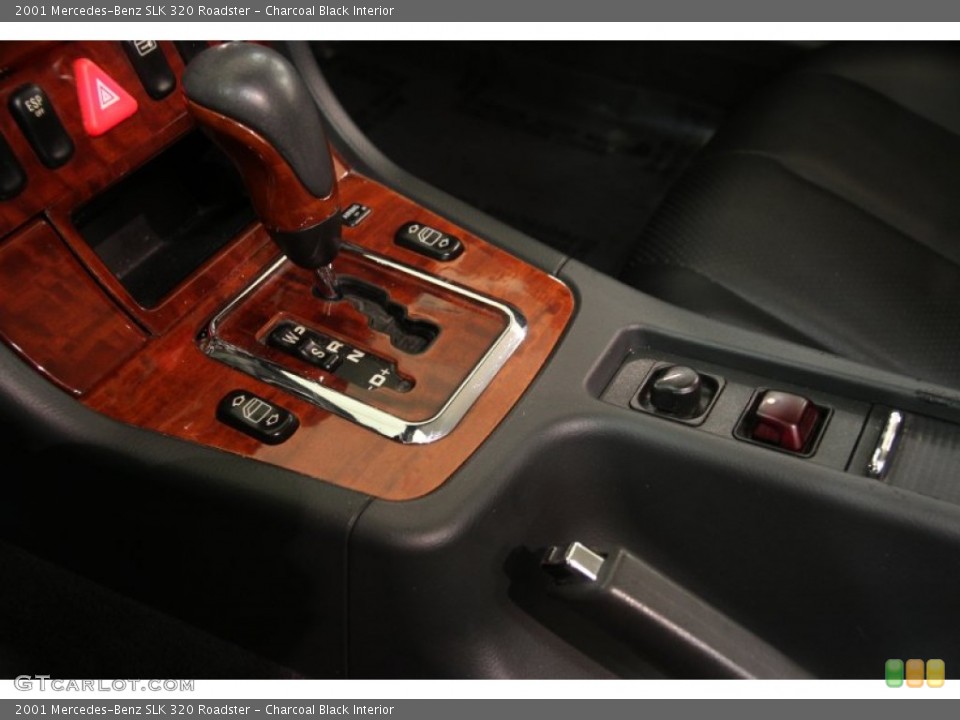 Charcoal Black Interior Transmission for the 2001 Mercedes-Benz SLK 320 Roadster #102253338