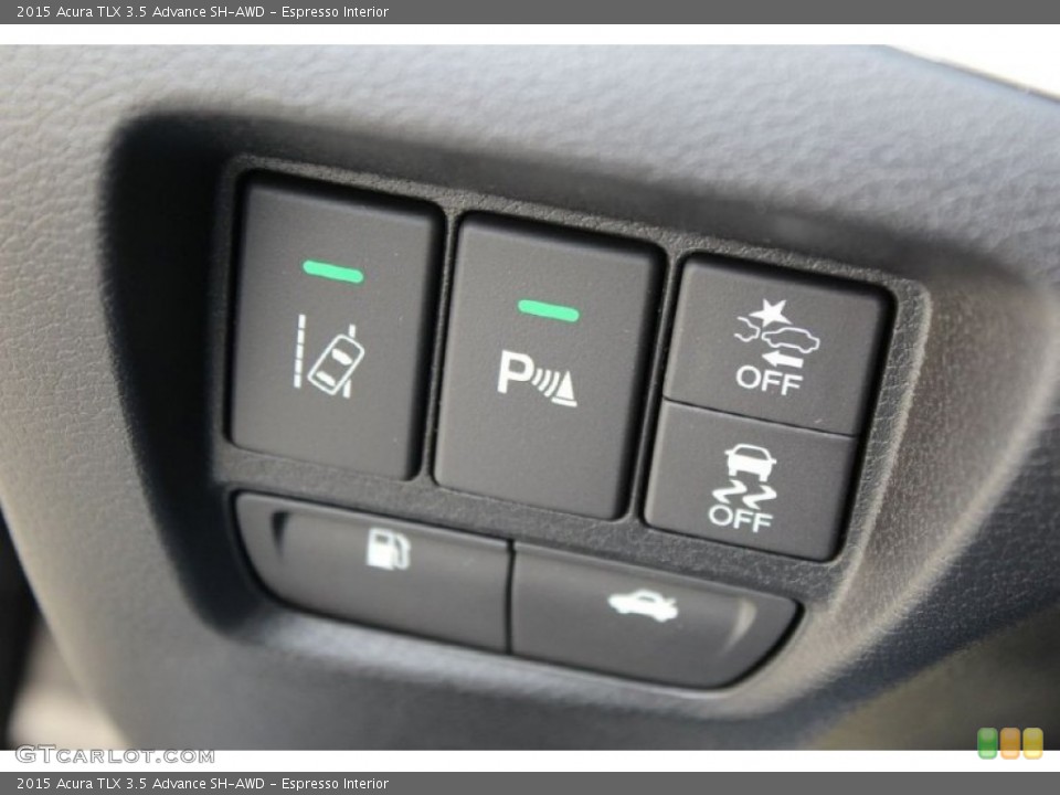 Espresso Interior Controls for the 2015 Acura TLX 3.5 Advance SH-AWD #102258258