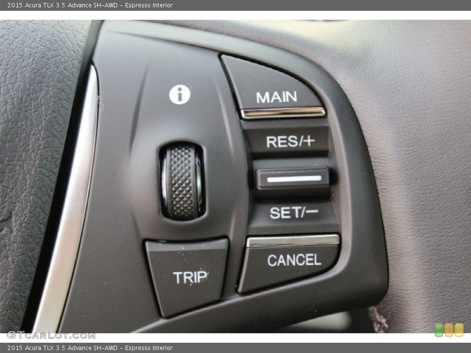 Espresso Interior Controls for the 2015 Acura TLX 3.5 Advance SH-AWD #102258390
