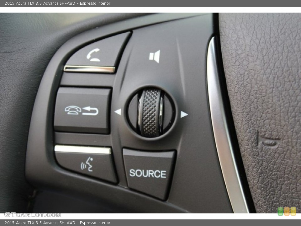Espresso Interior Controls for the 2015 Acura TLX 3.5 Advance SH-AWD #102258408