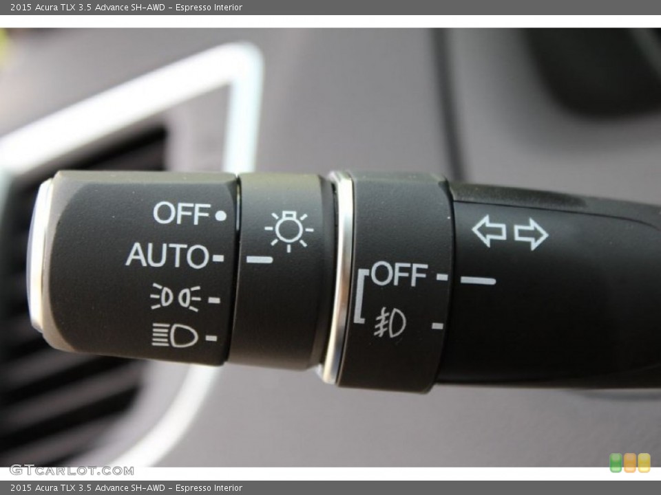 Espresso Interior Controls for the 2015 Acura TLX 3.5 Advance SH-AWD #102258477