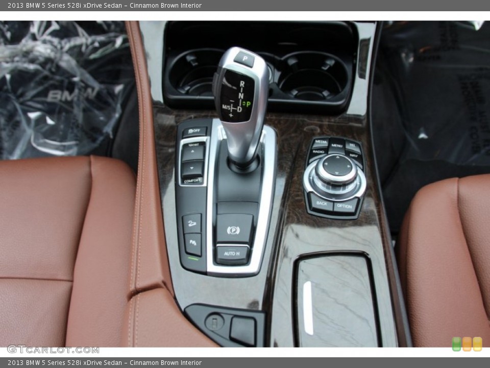 Cinnamon Brown Interior Transmission for the 2013 BMW 5 Series 528i xDrive Sedan #102259623