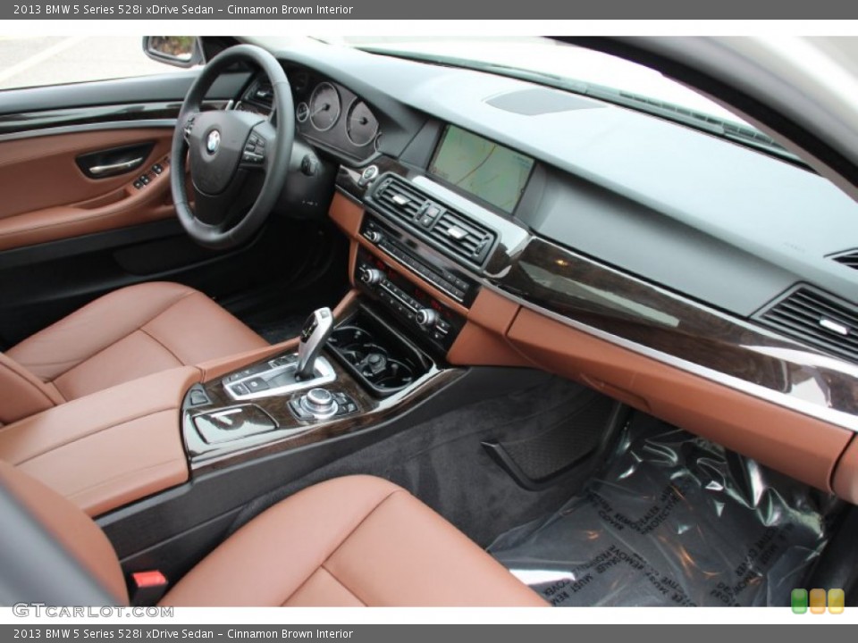Cinnamon Brown Interior Dashboard for the 2013 BMW 5 Series 528i xDrive Sedan #102259836