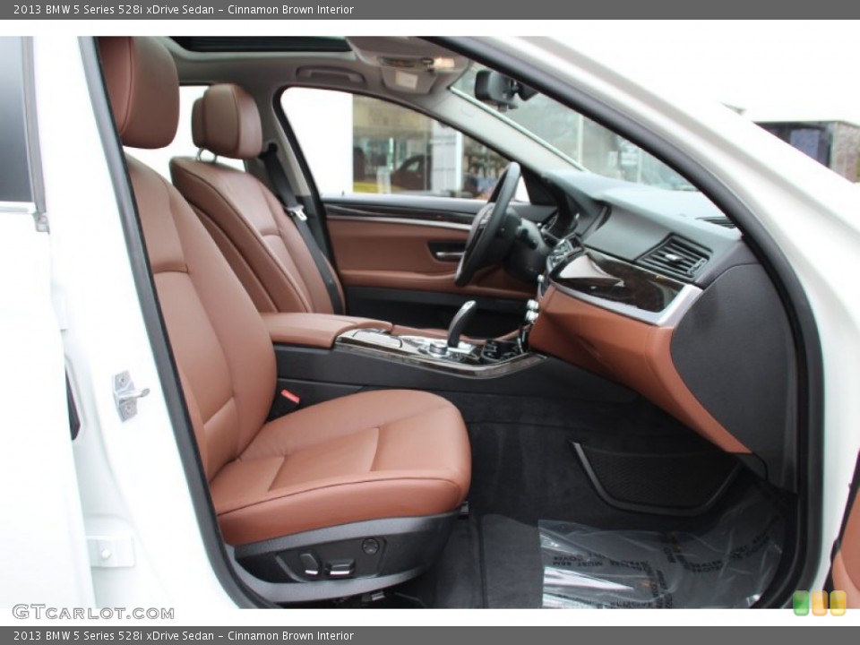 Cinnamon Brown Interior Front Seat for the 2013 BMW 5 Series 528i xDrive Sedan #102259866