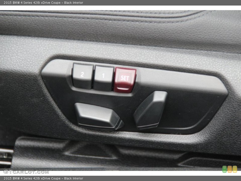 Black Interior Controls for the 2015 BMW 4 Series 428i xDrive Coupe #102260115