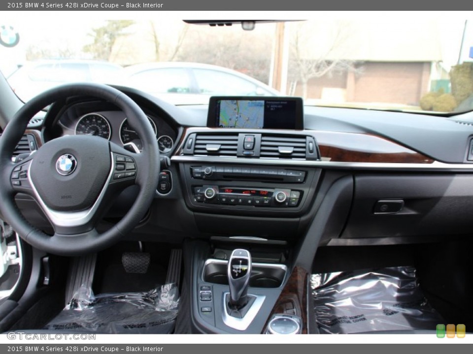 Black Interior Dashboard for the 2015 BMW 4 Series 428i xDrive Coupe #102260136