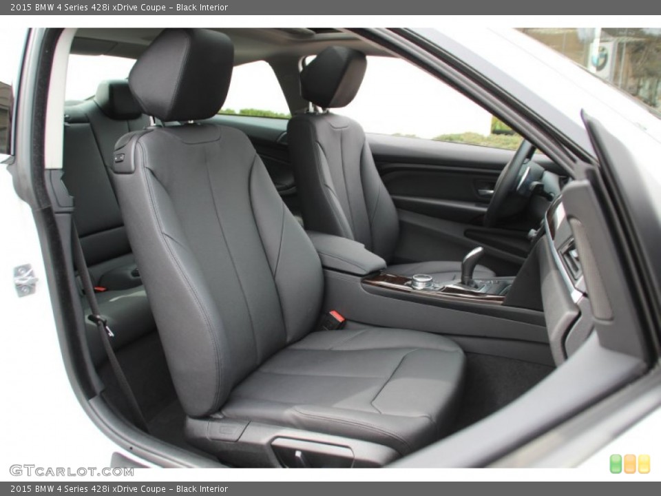 Black Interior Front Seat for the 2015 BMW 4 Series 428i xDrive Coupe #102260249