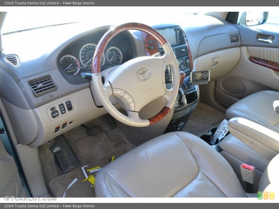 Fawn Beige Interior Photo for the 2004 Toyota Sienna XLE Limited #102265082