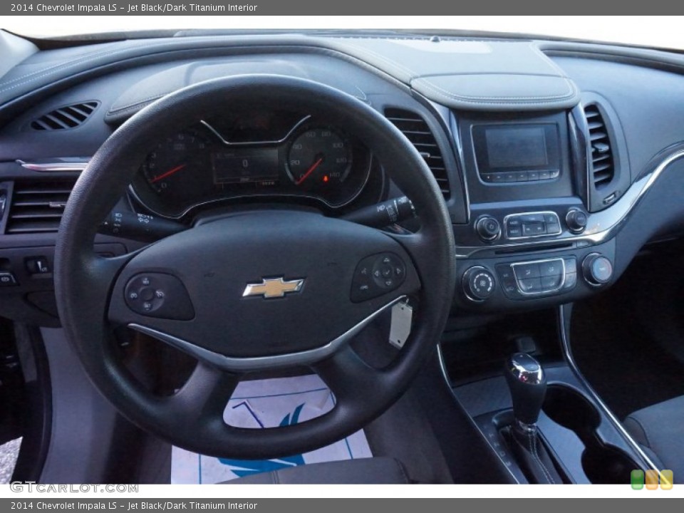 Jet Black/Dark Titanium Interior Dashboard for the 2014 Chevrolet Impala LS #102265142