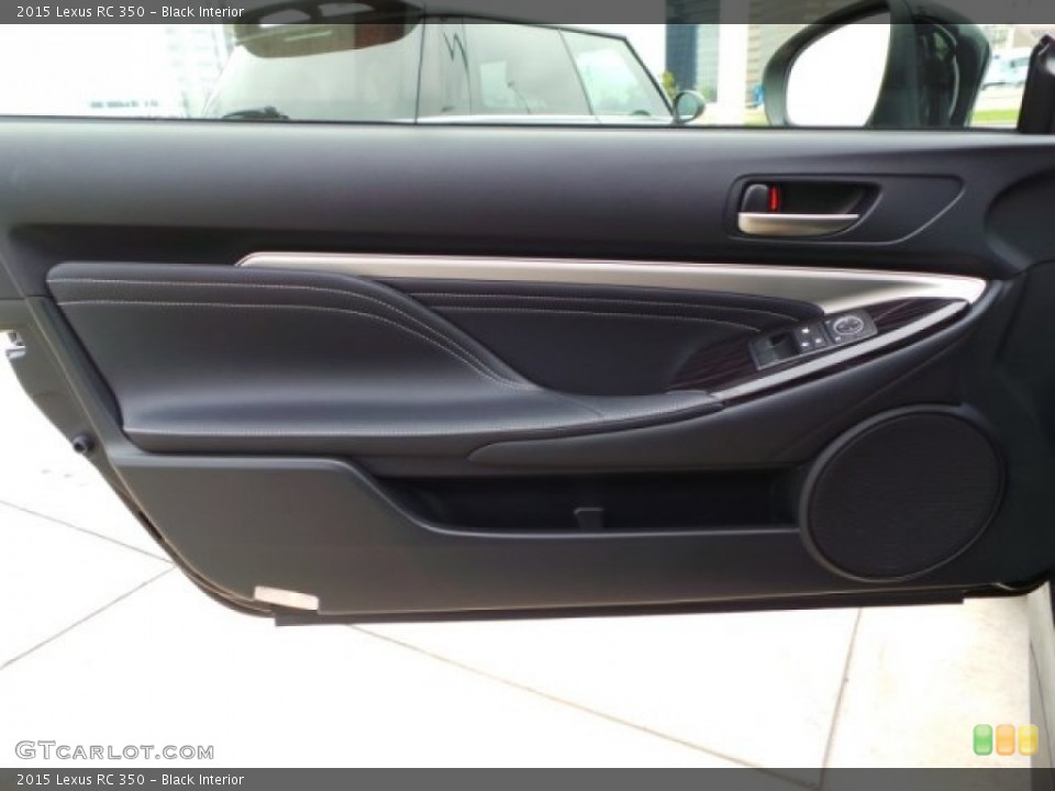 Black Interior Door Panel for the 2015 Lexus RC 350 #102266954