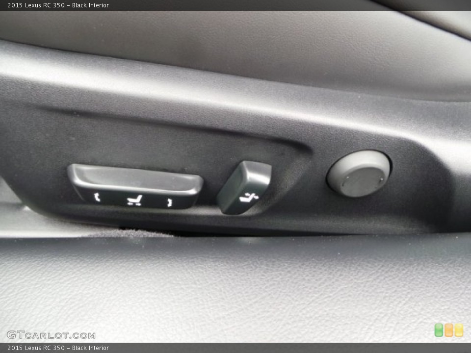 Black Interior Controls for the 2015 Lexus RC 350 #102266999