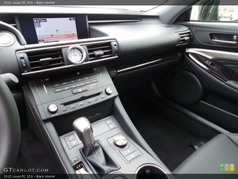 Black Interior Controls for the 2015 Lexus RC 350 #102267035