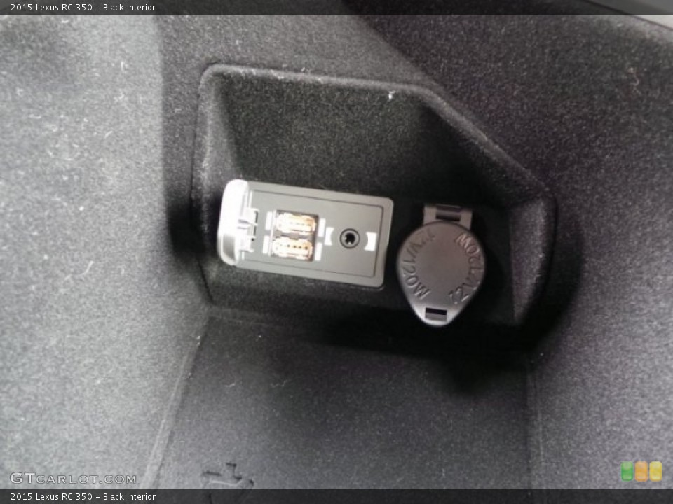Black Interior Controls for the 2015 Lexus RC 350 #102267278