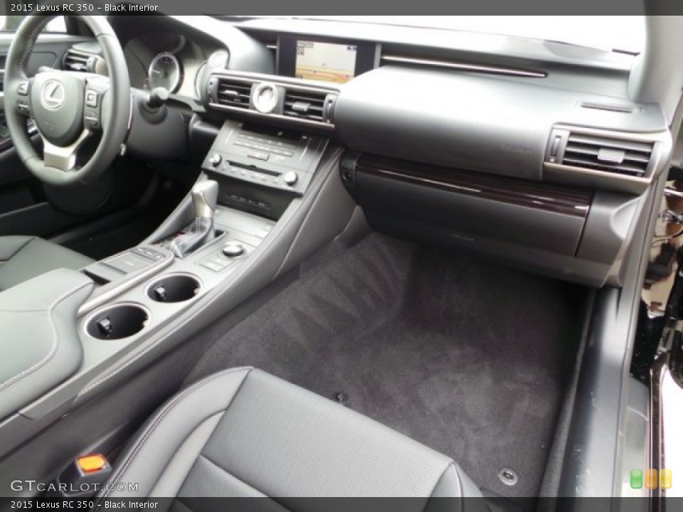 Black Interior Photo for the 2015 Lexus RC 350 #102267392