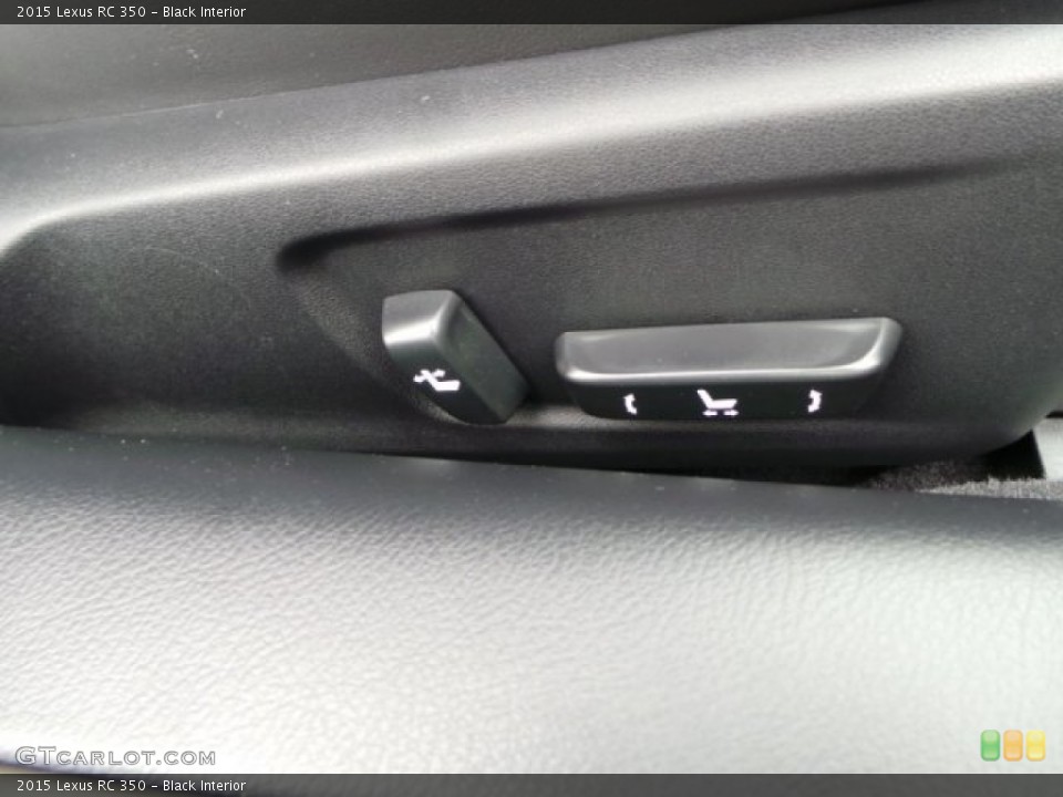 Black Interior Controls for the 2015 Lexus RC 350 #102267428