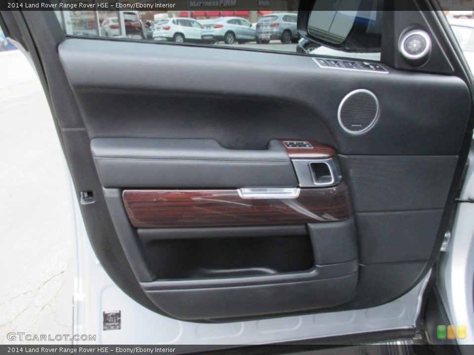 Ebony/Ebony Interior Door Panel for the 2014 Land Rover Range Rover HSE #102269081