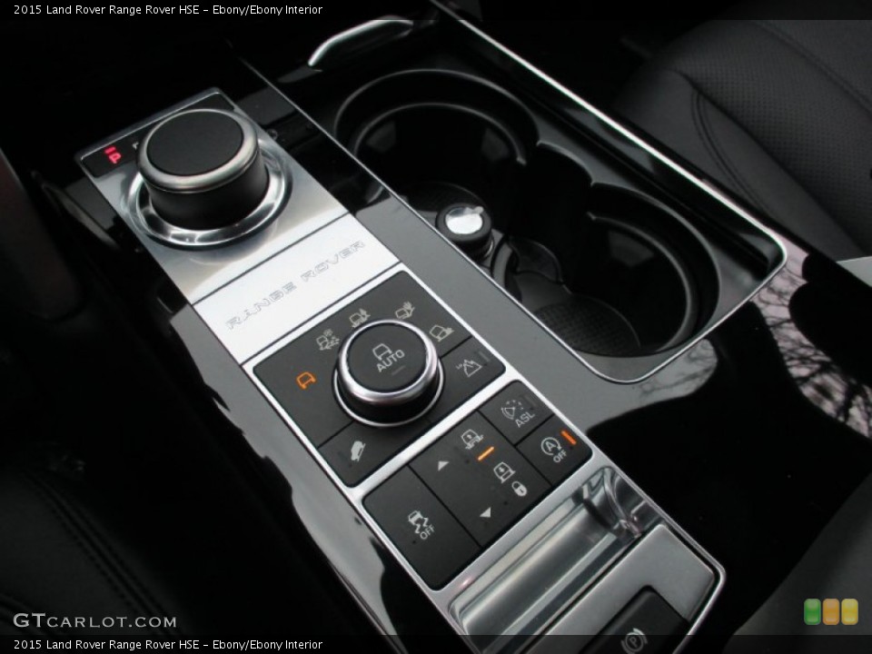 Ebony/Ebony Interior Controls for the 2015 Land Rover Range Rover HSE #102270698