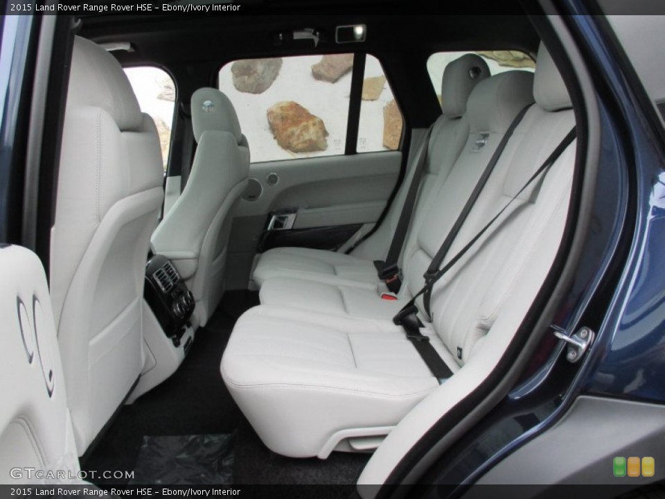 Ebony/Ivory 2015 Land Rover Range Rover Interiors