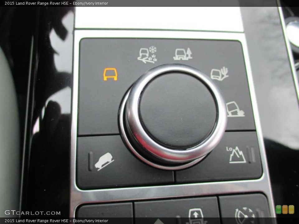 Ebony/Ivory Interior Controls for the 2015 Land Rover Range Rover HSE #102271139