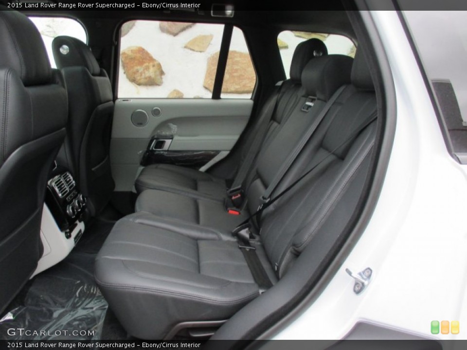 Ebony/Cirrus Interior Rear Seat for the 2015 Land Rover Range Rover Supercharged #102271469