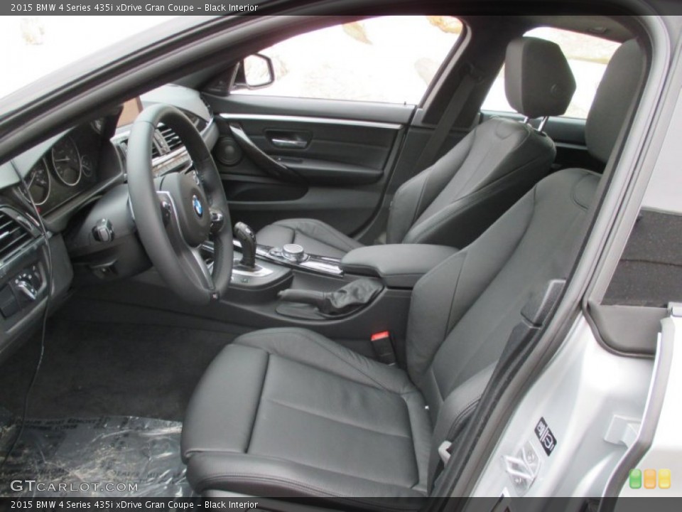 Black Interior Front Seat for the 2015 BMW 4 Series 435i xDrive Gran Coupe #102272324