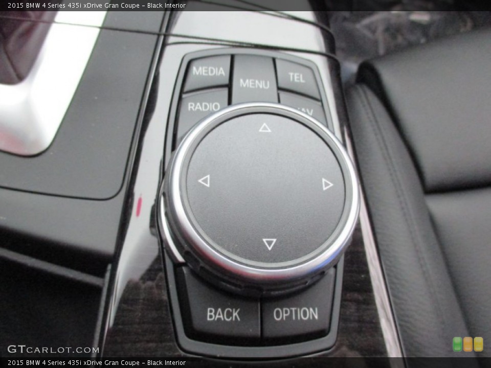 Black Interior Controls for the 2015 BMW 4 Series 435i xDrive Gran Coupe #102272447
