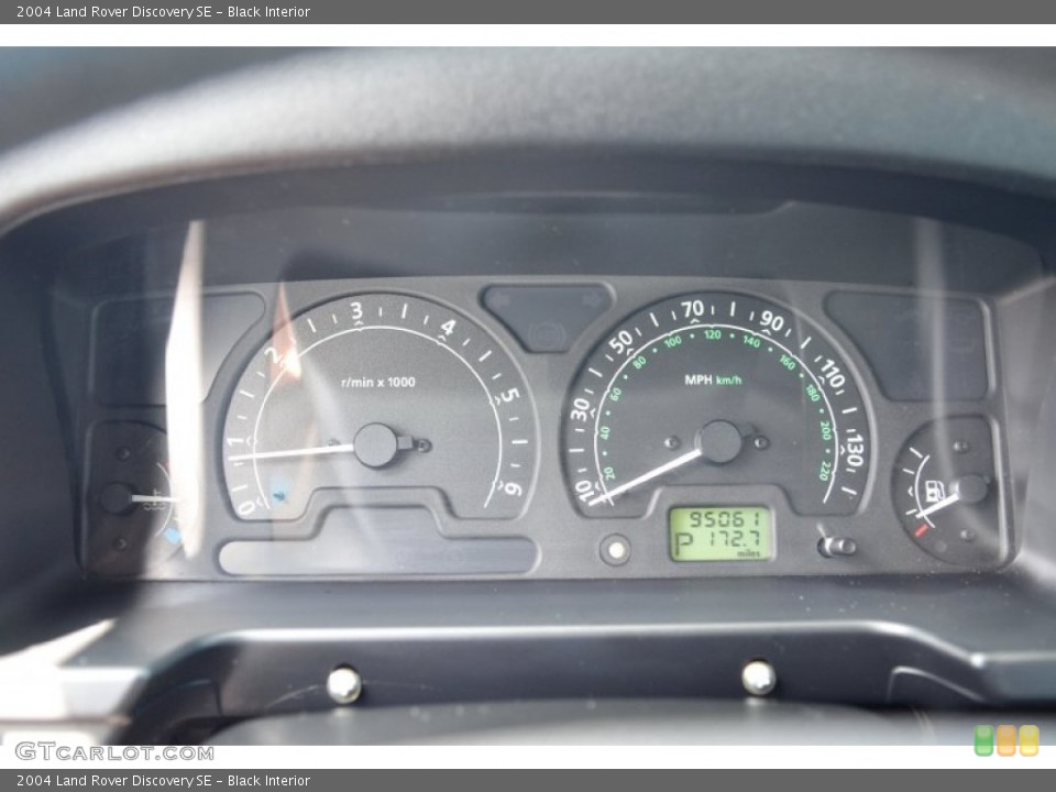 Black Interior Gauges for the 2004 Land Rover Discovery SE #102277253