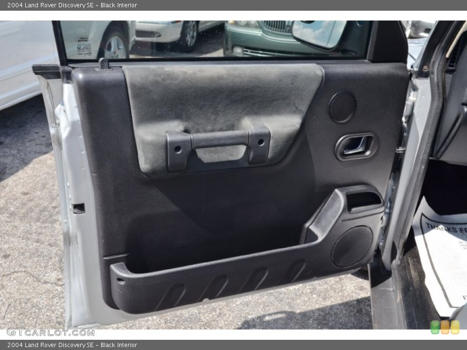 Black Interior Door Panel for the 2004 Land Rover Discovery SE #102277316