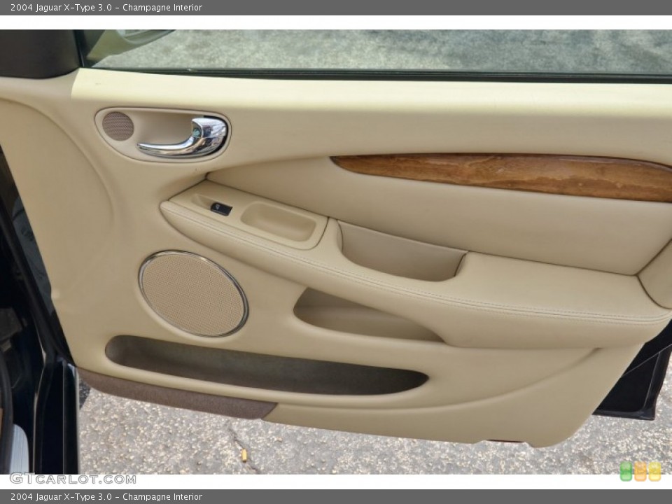 Champagne Interior Door Panel for the 2004 Jaguar X-Type 3.0 #102278298