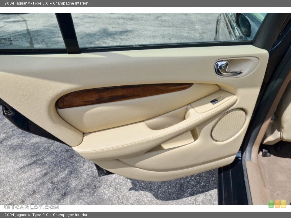 Champagne Interior Door Panel for the 2004 Jaguar X-Type 3.0 #102278924