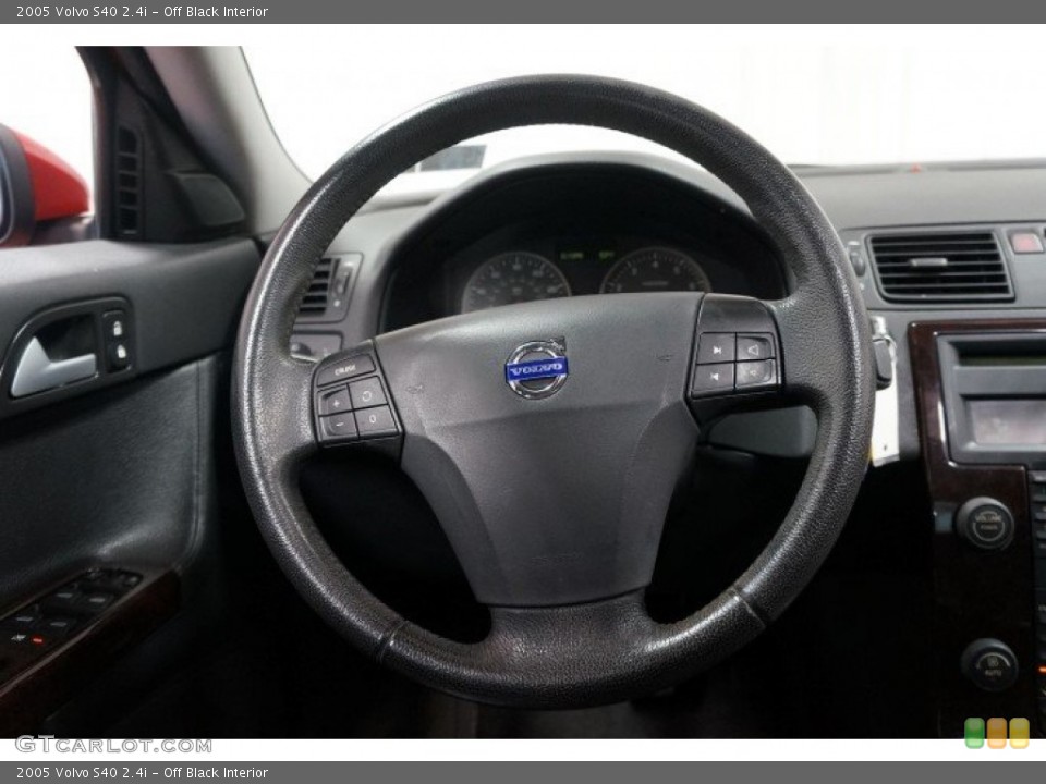 Off Black Interior Steering Wheel for the 2005 Volvo S40 2.4i #102285791