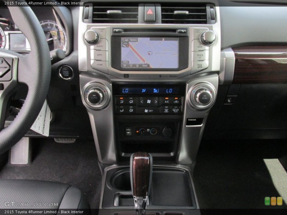 Black Interior Controls for the 2015 Toyota 4Runner Limited #102291338
