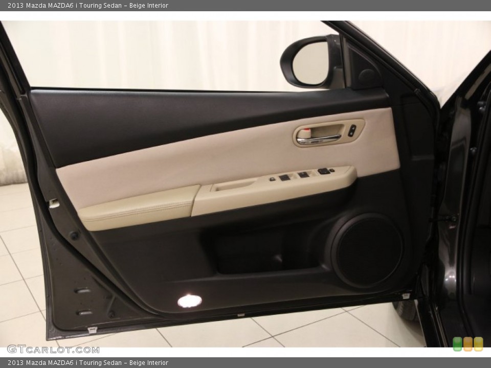 Beige Interior Door Panel for the 2013 Mazda MAZDA6 i Touring Sedan #102295616