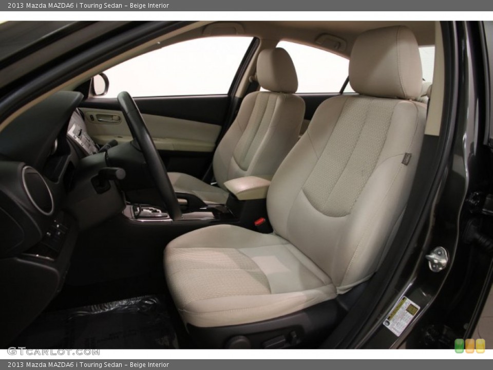 Beige 2013 Mazda MAZDA6 Interiors
